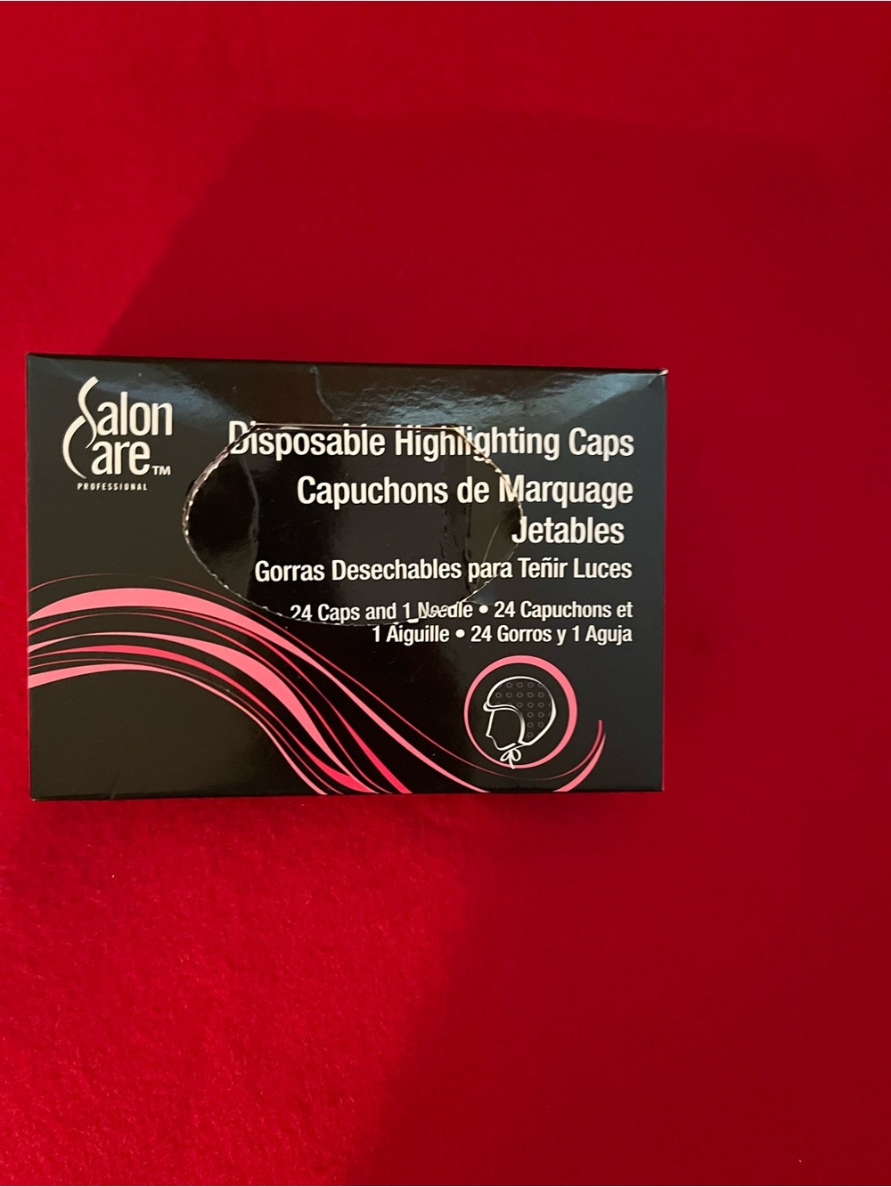 Salon Care Disposable Highlighting Caps